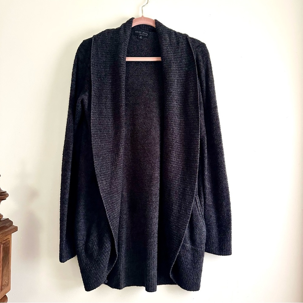 Barefoot Dreams • CozyChic Lite Circle Cardi in Carbon